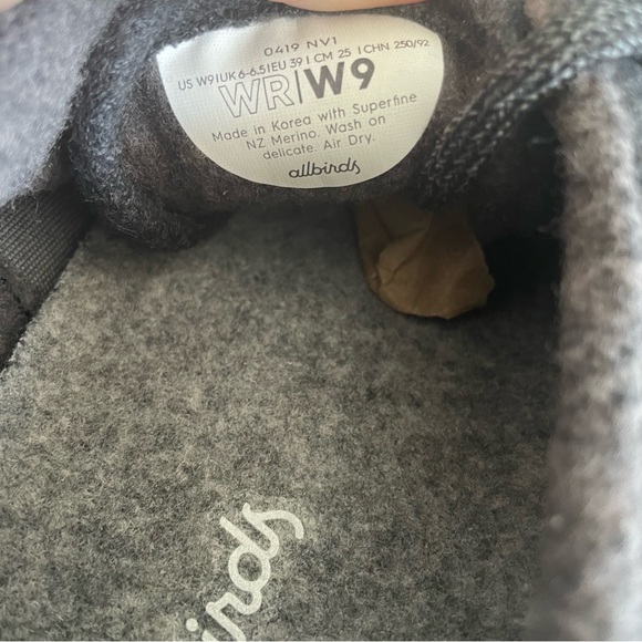 Allbirds x TikTok tuke jo custom all birds Wool Runners Women’s 9 New No Box - Picture 2 of 10